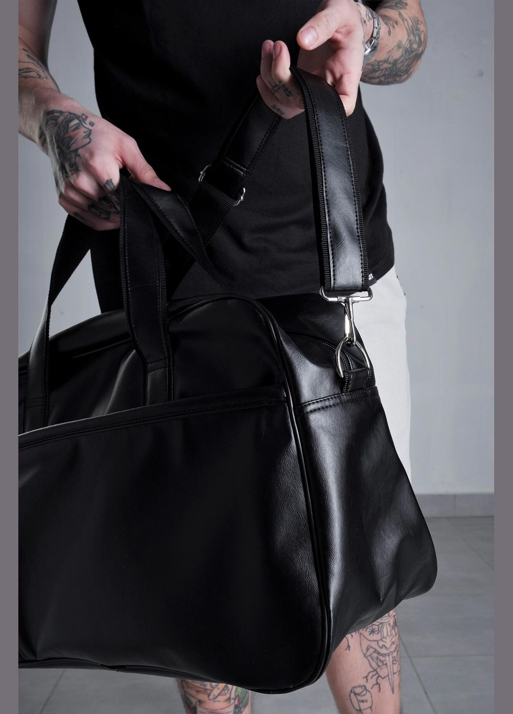 Шкіряна Дорожня Сумка Road Without (317310526)