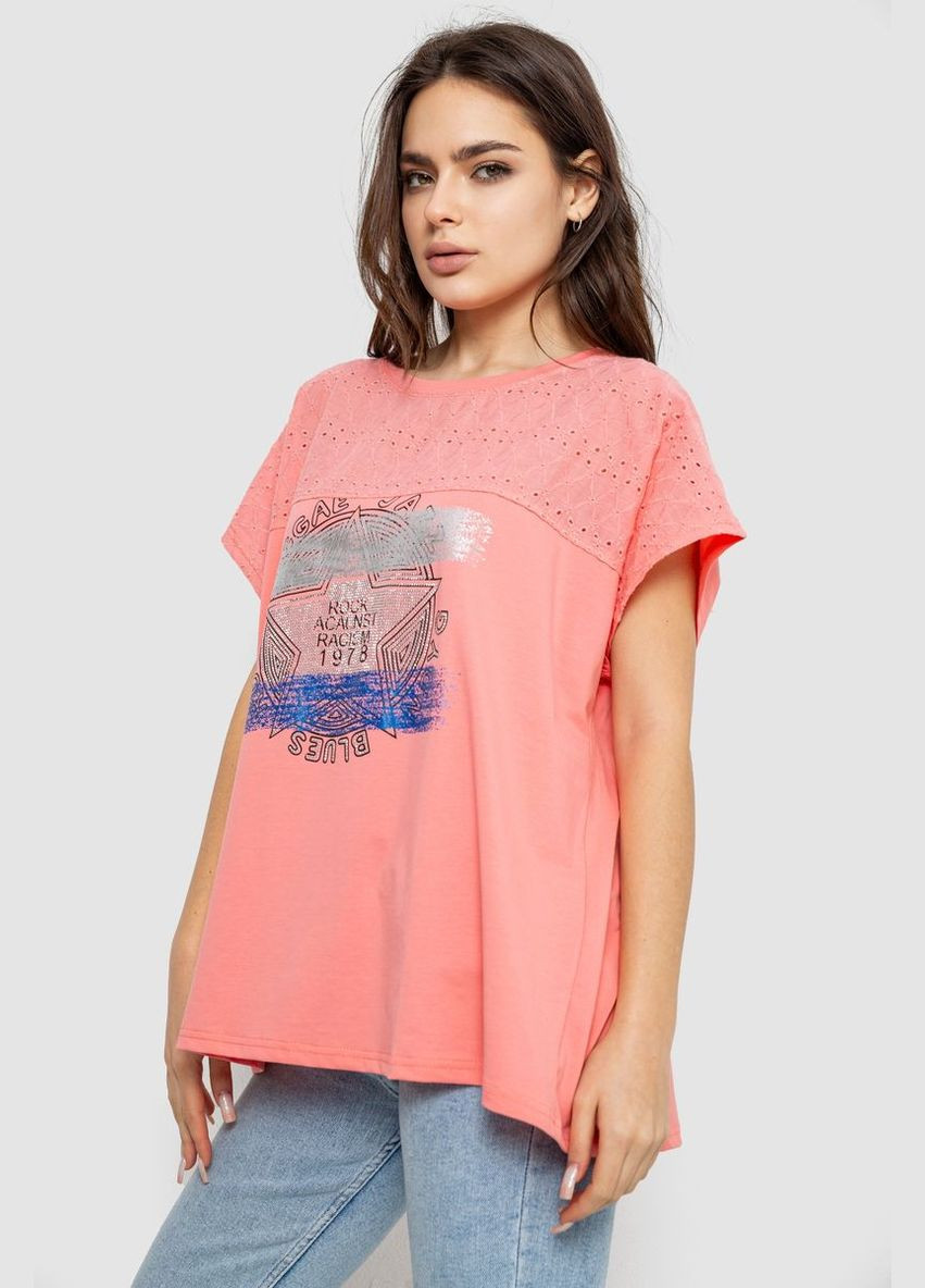 Футболка жіноча з принтом Ager 244RW532 - (319359677)