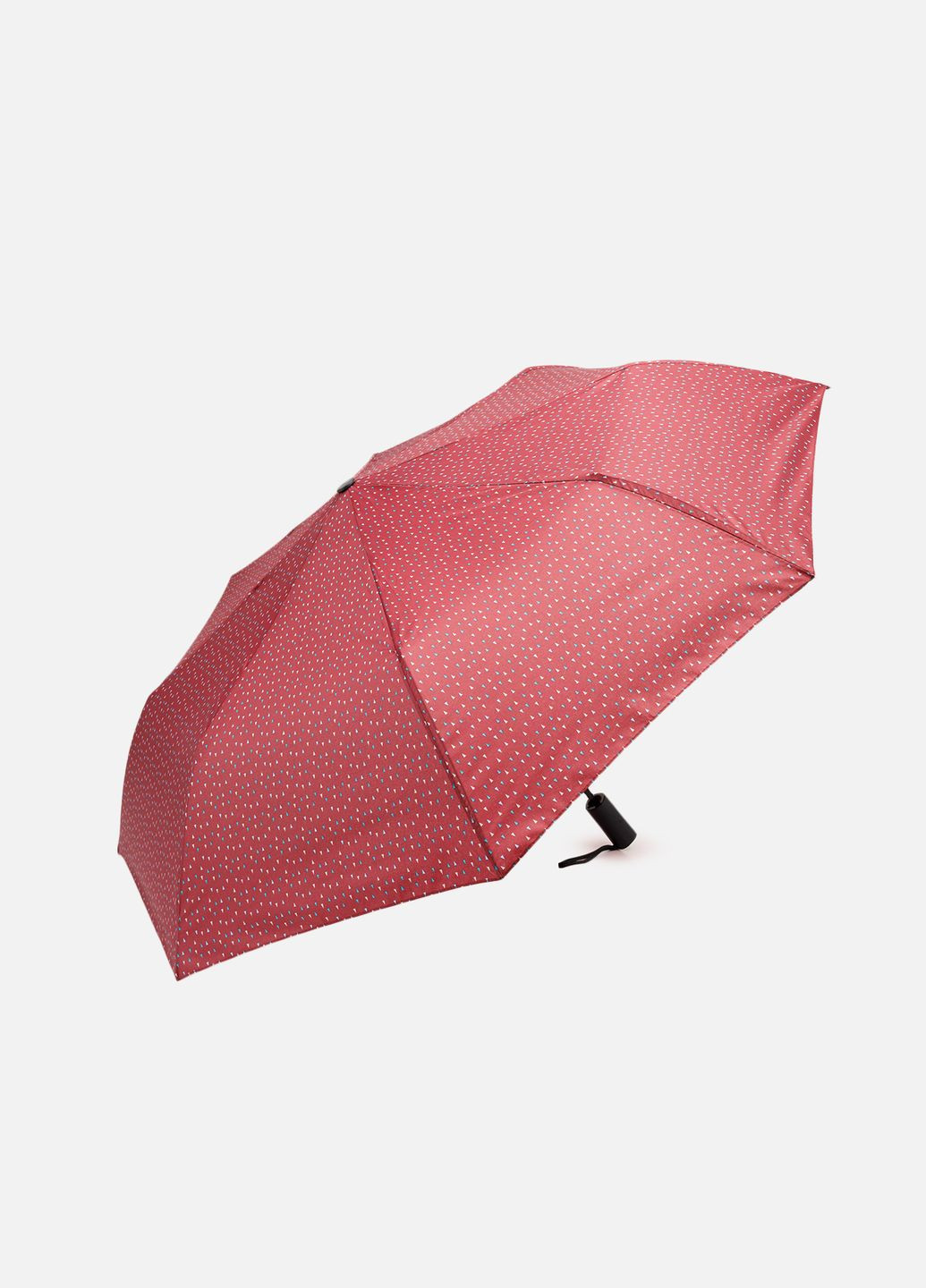 Бордовый женский полуавтоматический зонт цвет бордовый cb-00264302 (319059798)