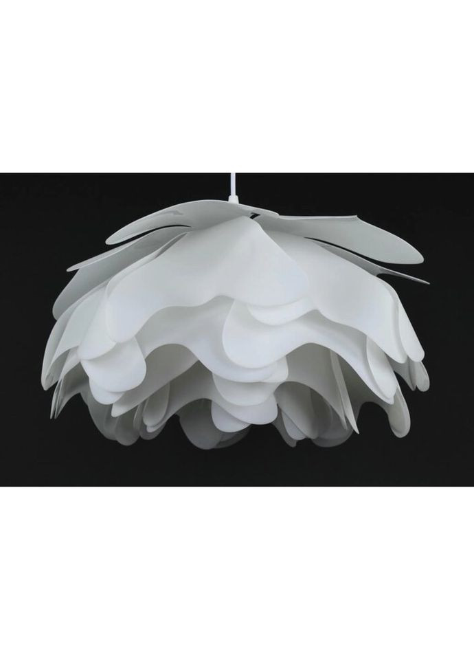 Люстра підвісна на 1 лампочку 27634 Білий 35-130х45х45 см. Sunnysky (324396560)