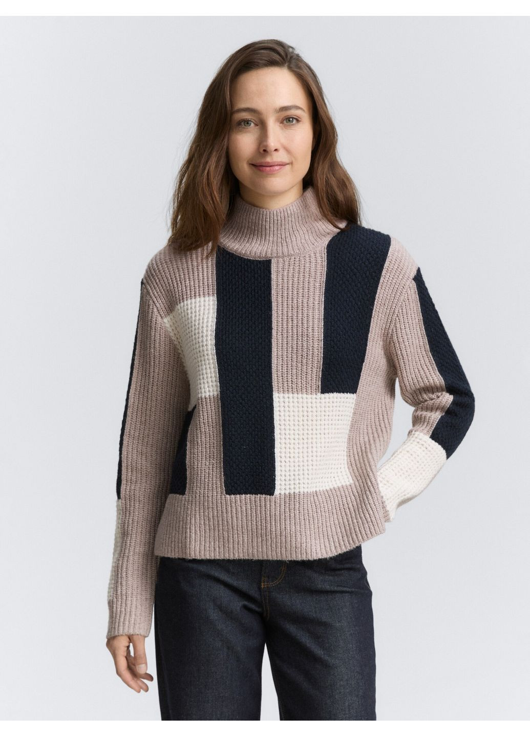 Сірий демісезонний светр Tom Tailor