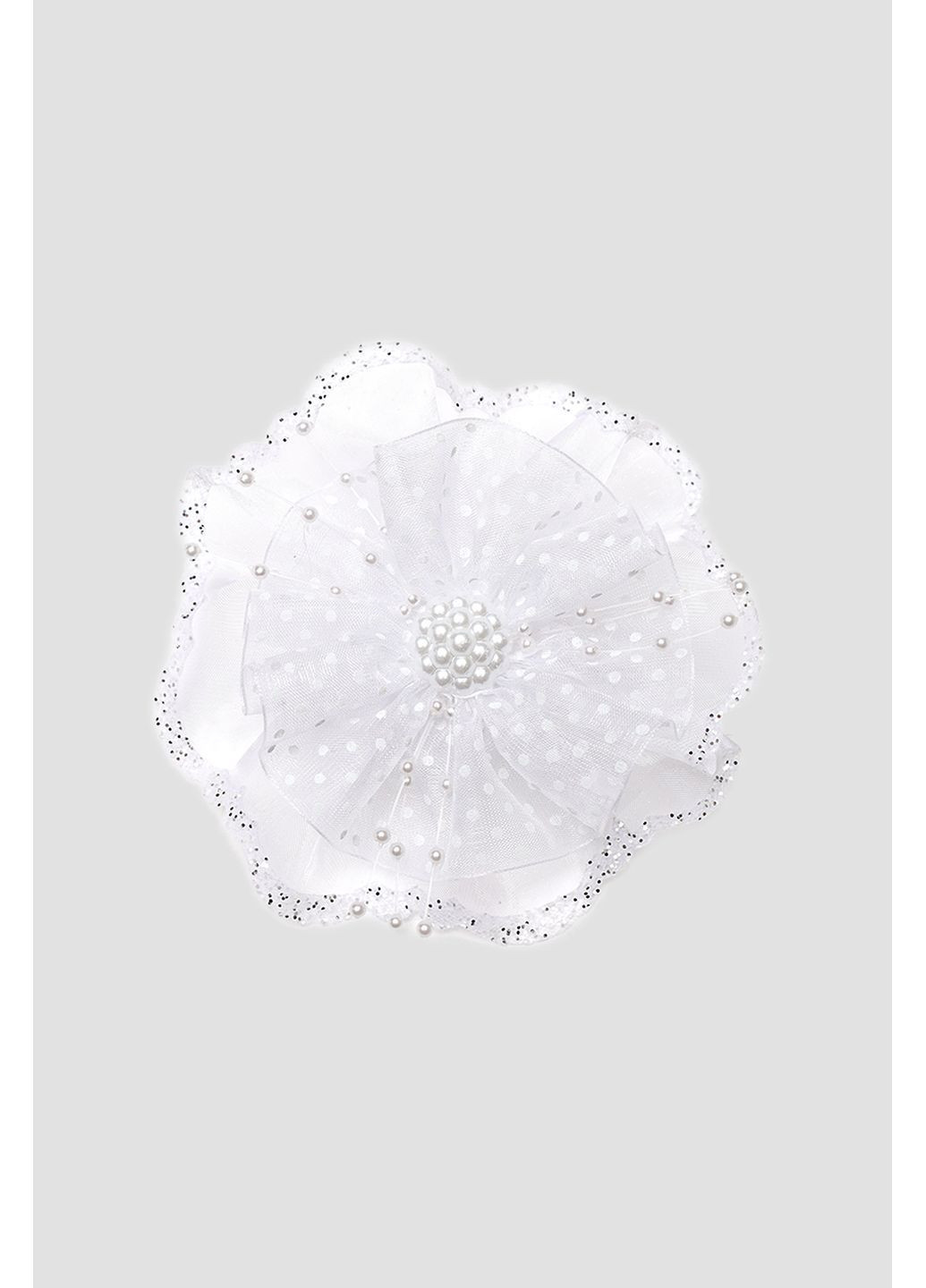 Бант для волосся для дівчинки колір білий CB-00281449 Yuki (367017664)