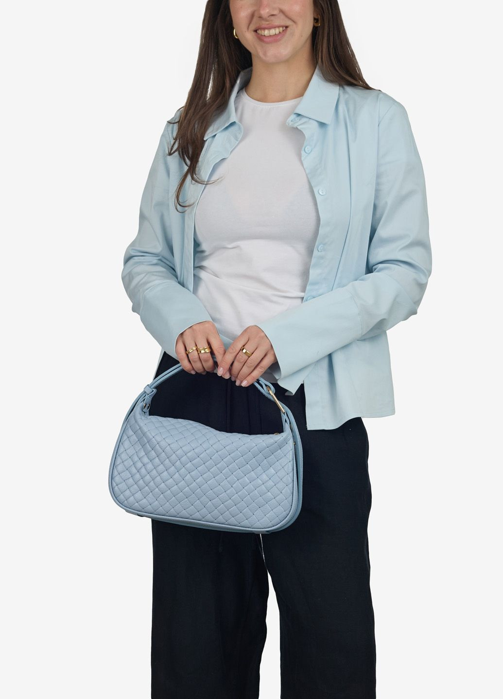 Сумка жіноча шкіряна крос-боді середня Сrossbody Regina Notte (331283444)