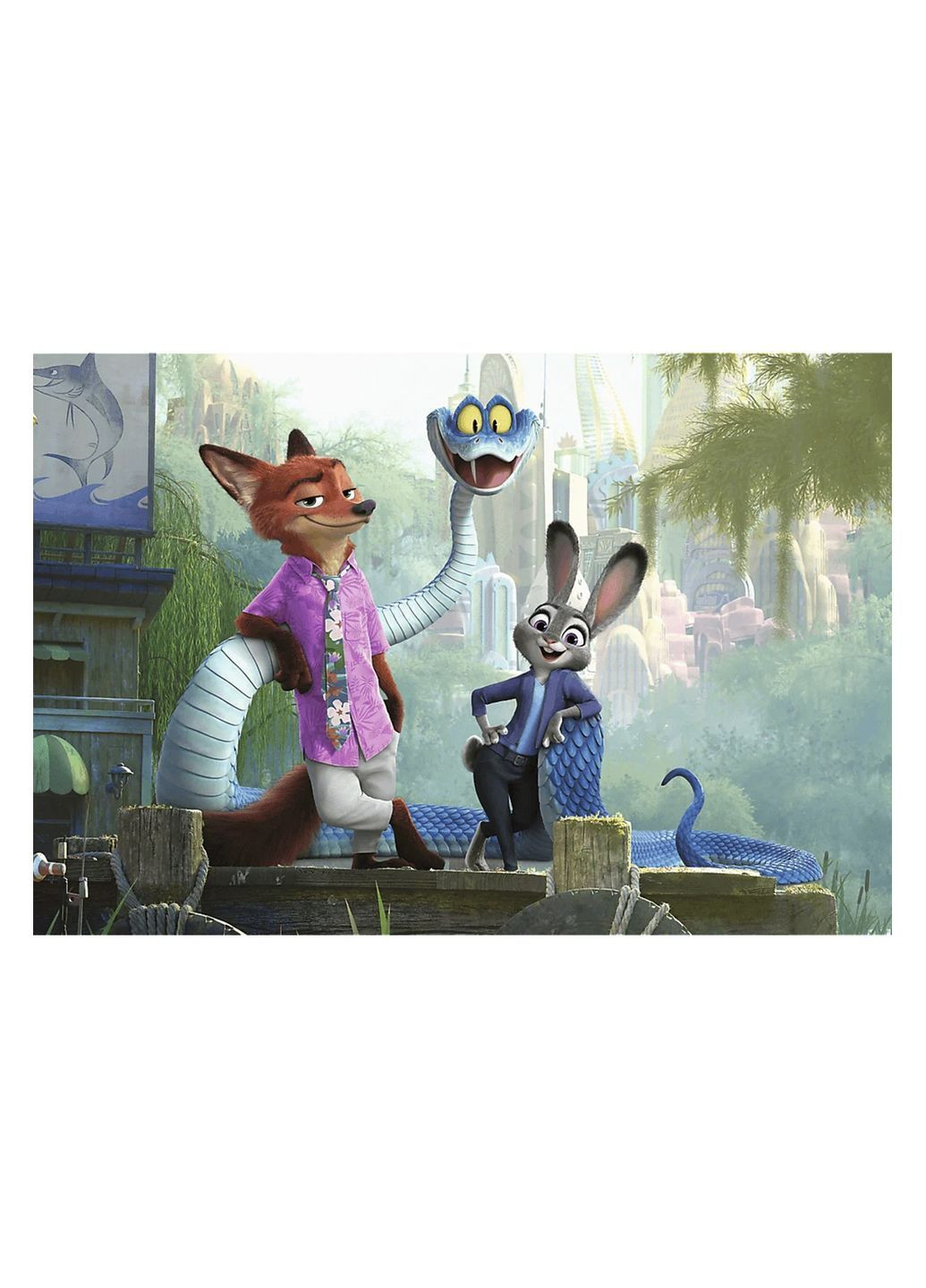 Пазл Paw Patrol Таємниці Зоотрополіс, 100 елементів колір різнокольоровий ЦБ-00289347 Trefl (370372906)