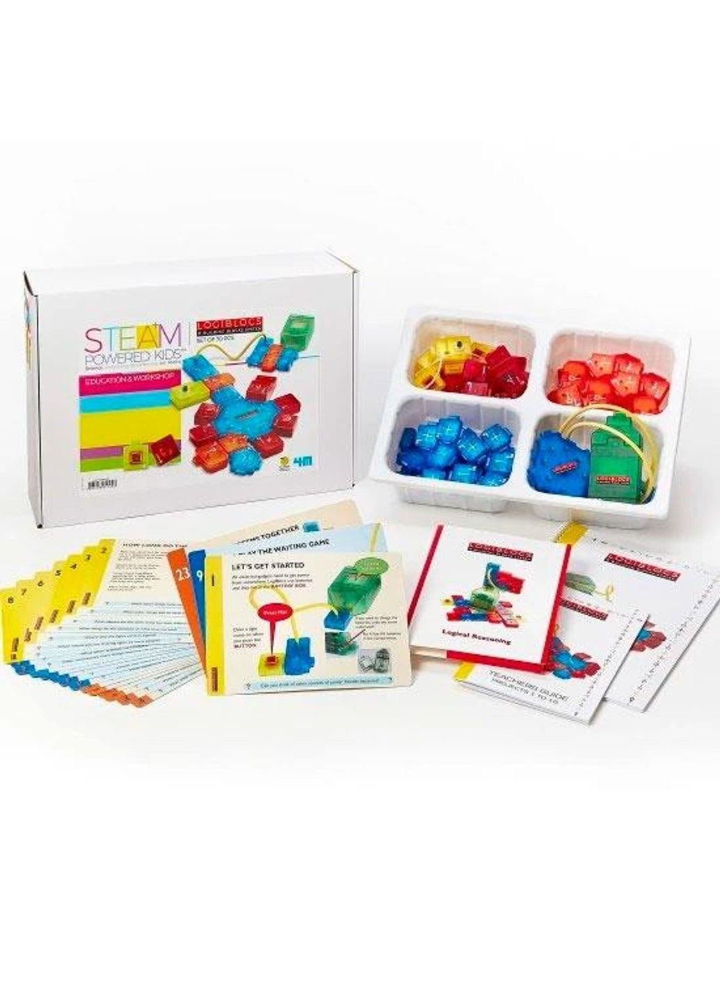 Электронный конструктор Logiblocs Умные схемы для школы 70 модулей 19 проектов (00-01709) 4M (331298216)