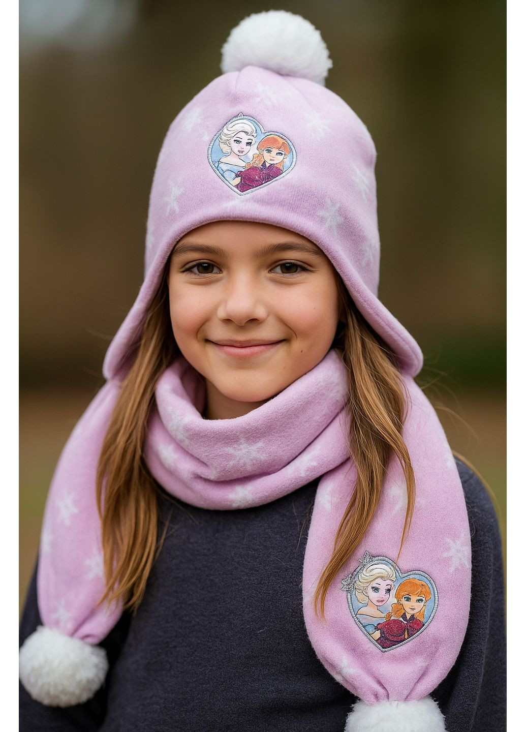 Комплект детский шапка + шарф C&A (368211326)