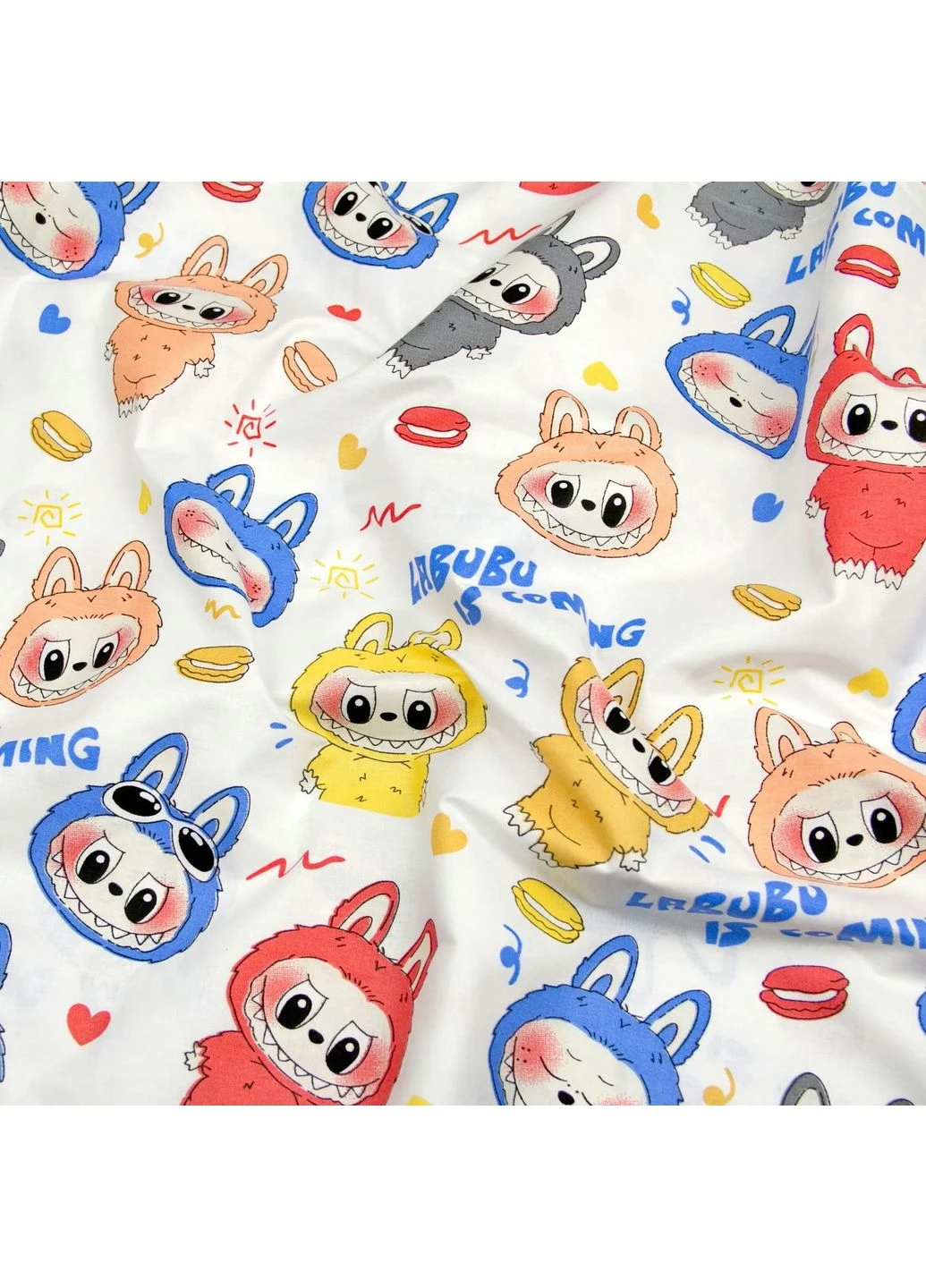 Подростковое постельное белье с простыней на резинке LABUBU FUN CS3 (4822052467763) Cosas (392573476)