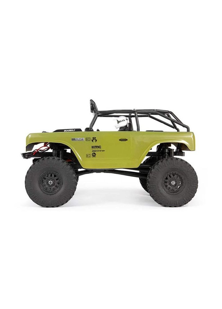 Машинка на радіокеруванні SCX24 Deadbolt 1/24 RTR Scale Mini Crawler (Green) Axial (338598063)
