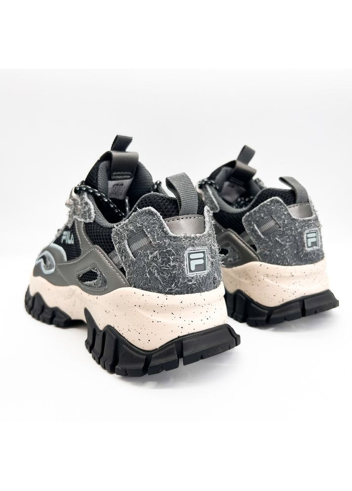 Кросівки (р) Замша/Текстиль 0-1-1-FFW-0267-FILA No Brand сірі (353685661)