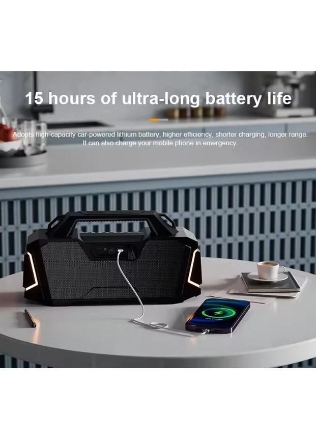 Портативна Bluetooth колонка Metro 1992 100 Вт 15 годин роботи Xdobo (389105897)