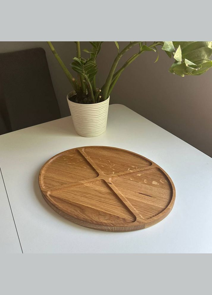 Менажница 35 см "Практическая" дуб арт. 0122 Wood Менажница 35 см «Практичная» дуб (304727389)