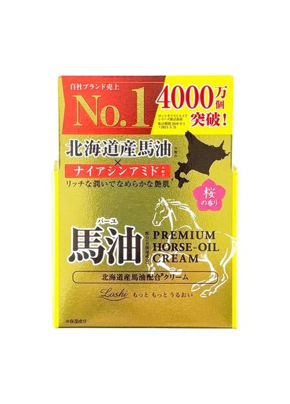 Loshi Premium Horse Oil Cream — поживний крем для обличчя з кінським жиром Cosmetex Roland (376948970)