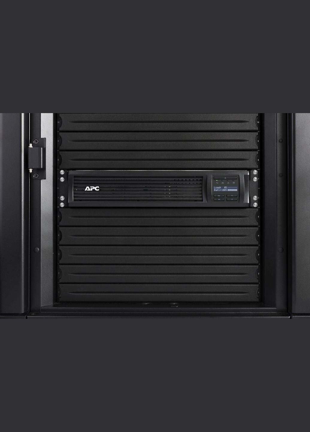 Джерело безперебійного живлення Smart-UPS 1500VA/1000W, RM 2U, LCD, USB, SmartConnect, 4xC13 APC (314980278)