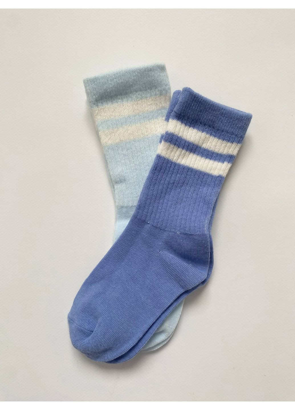Сині шкарпетки для дівчинки 2шт Primark (365839941)