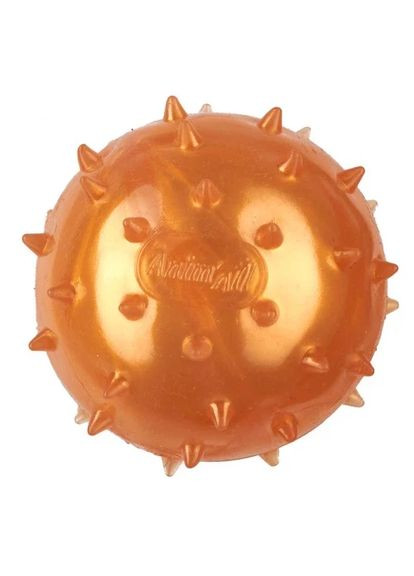 AnimAll Fun Мяч шипованный с пискавкой 75 мм зеленый Animal (372515811)