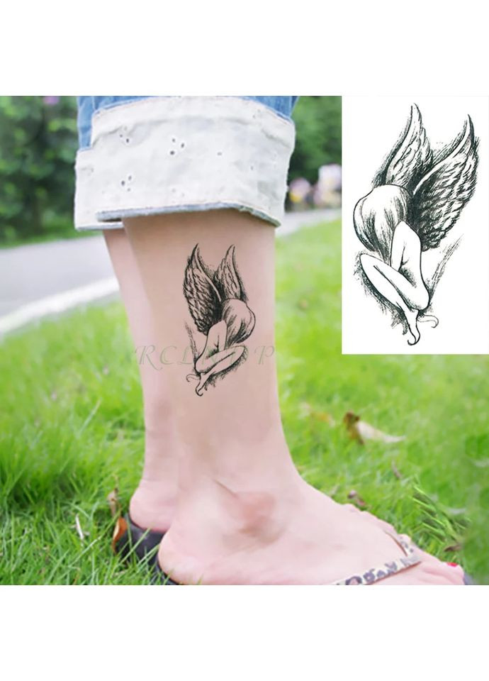 Тимчасова тату Ангелок 10,5х6 см Tattoo (366891042)