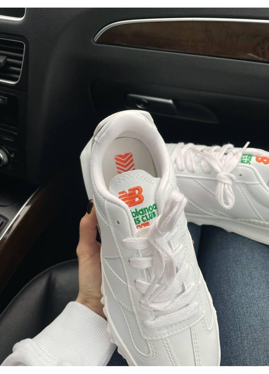 Білі Осінні кросівки чоловічі new balance x-72 white нью беланс x-72 No Brand