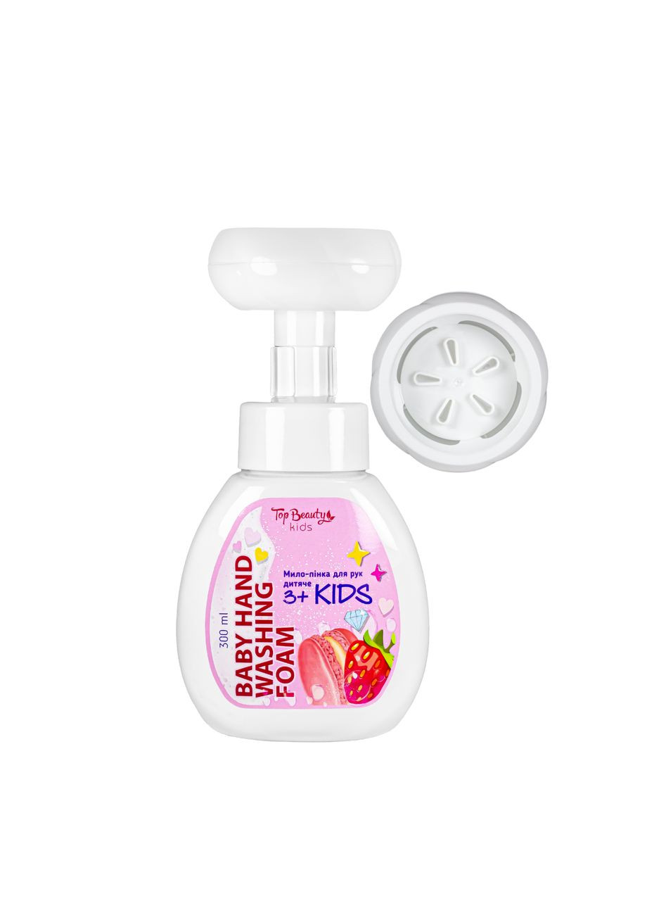 Детское мыло пенка для рук с ароматом клубники 300 мл Top Beauty (302729023)