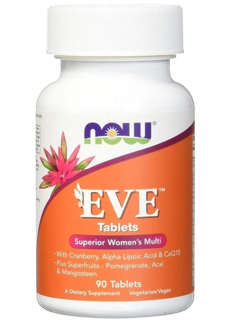 Вітаміни для жінок Eve Superior Women's Multi 90 tabs Now (278267656)