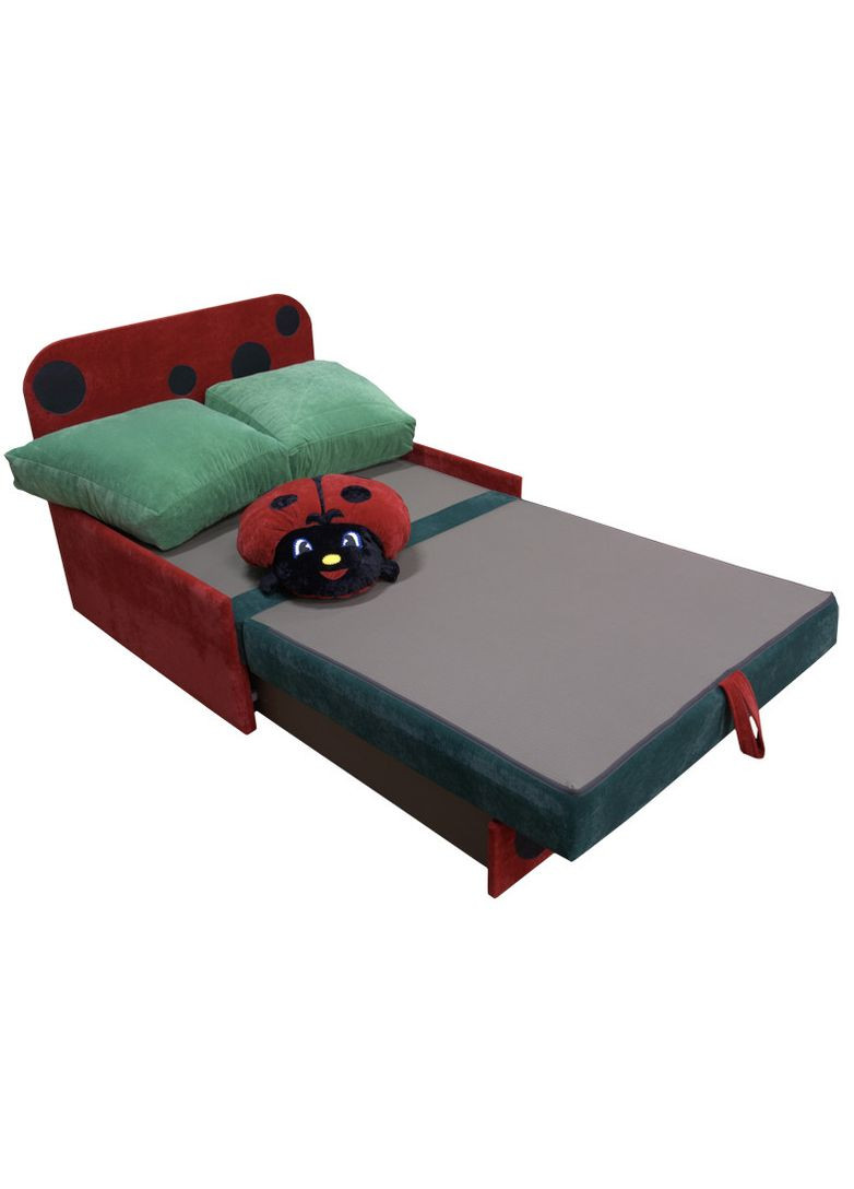 Детский раскладной выкатный диванчик малыша Божья коровка ТМ No Brand (325484407)