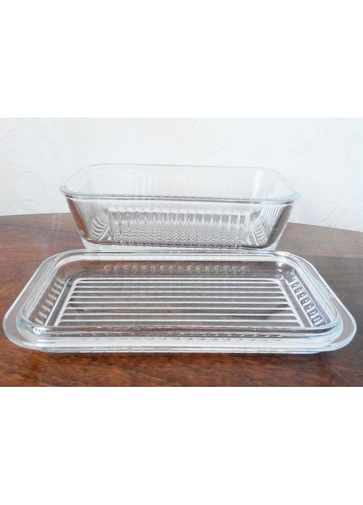 Маслянка скляна Frigo (97711) Pasabahce (328602433)