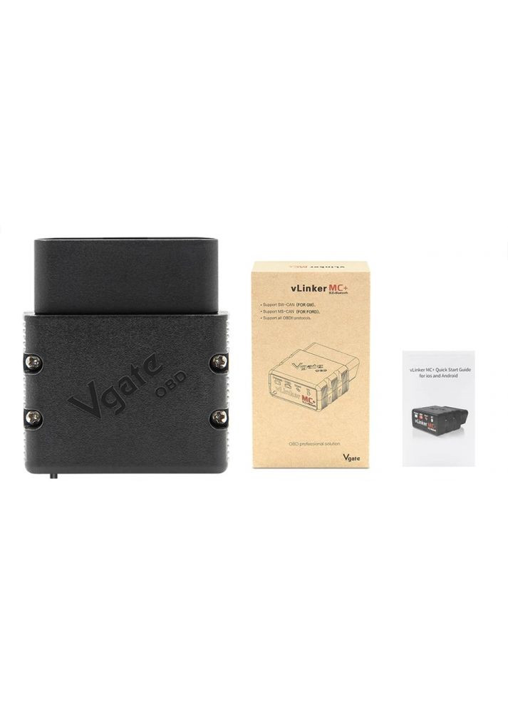Автосканер VGate vLinker MC+ Bluetooth 4.0 BLE (аналог OBDLink MX+) для работы с BimmerCode, Forscan, ALfa Obd ELM (369765043)
