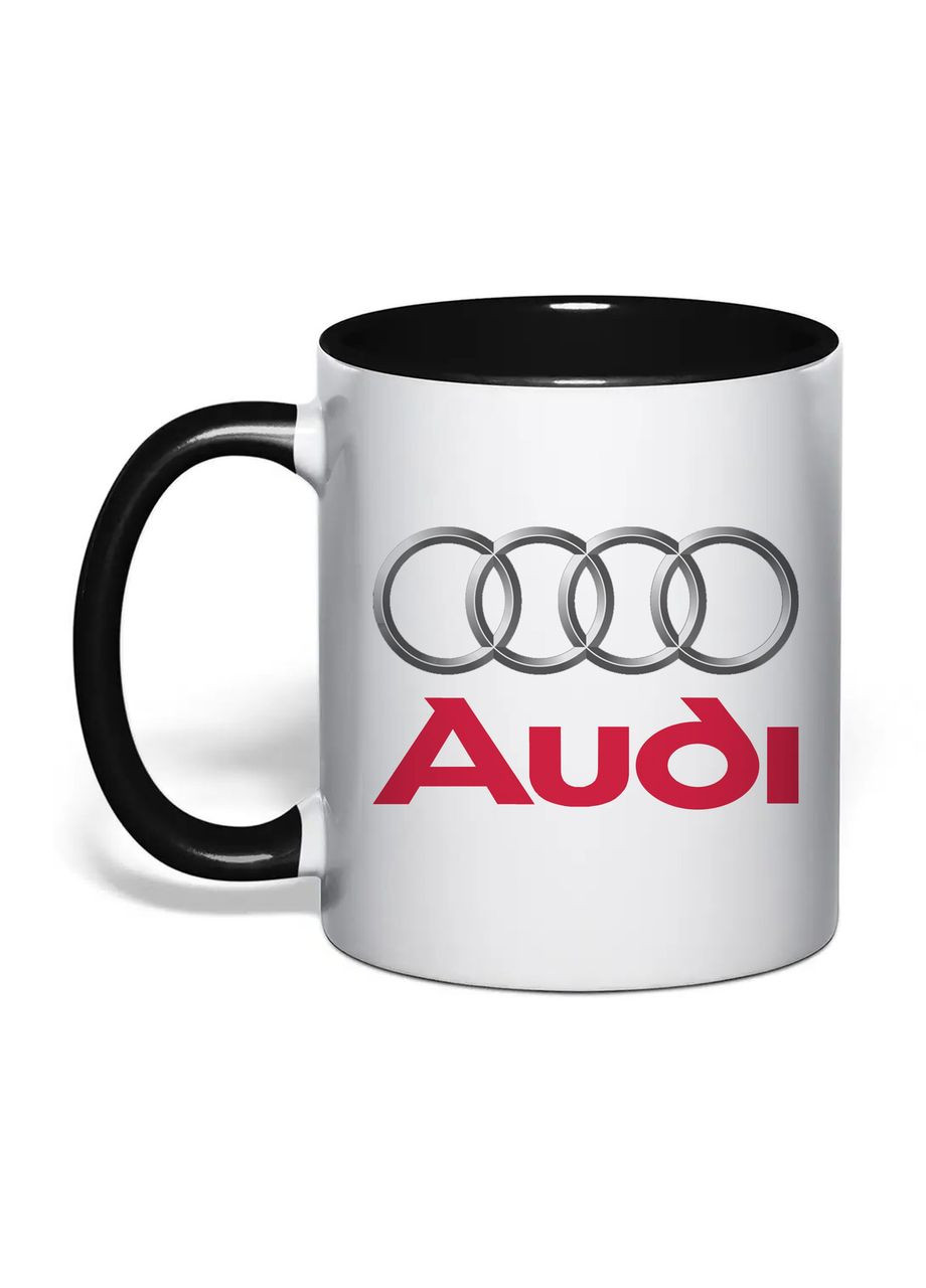Чашка с печатью "Audi" 330 мл (цвет чёрный) (32524) No Brand (363867214)