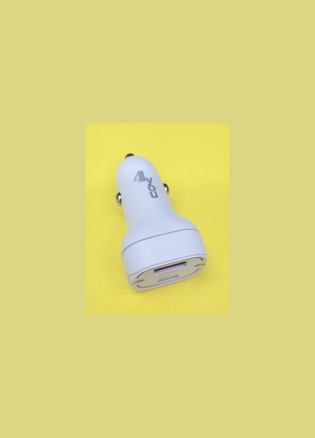 АЗУ B3 (PD20W + QC3 18W, Fast Charger, 2 USB, 3.6-12V) white 4You (322498316)