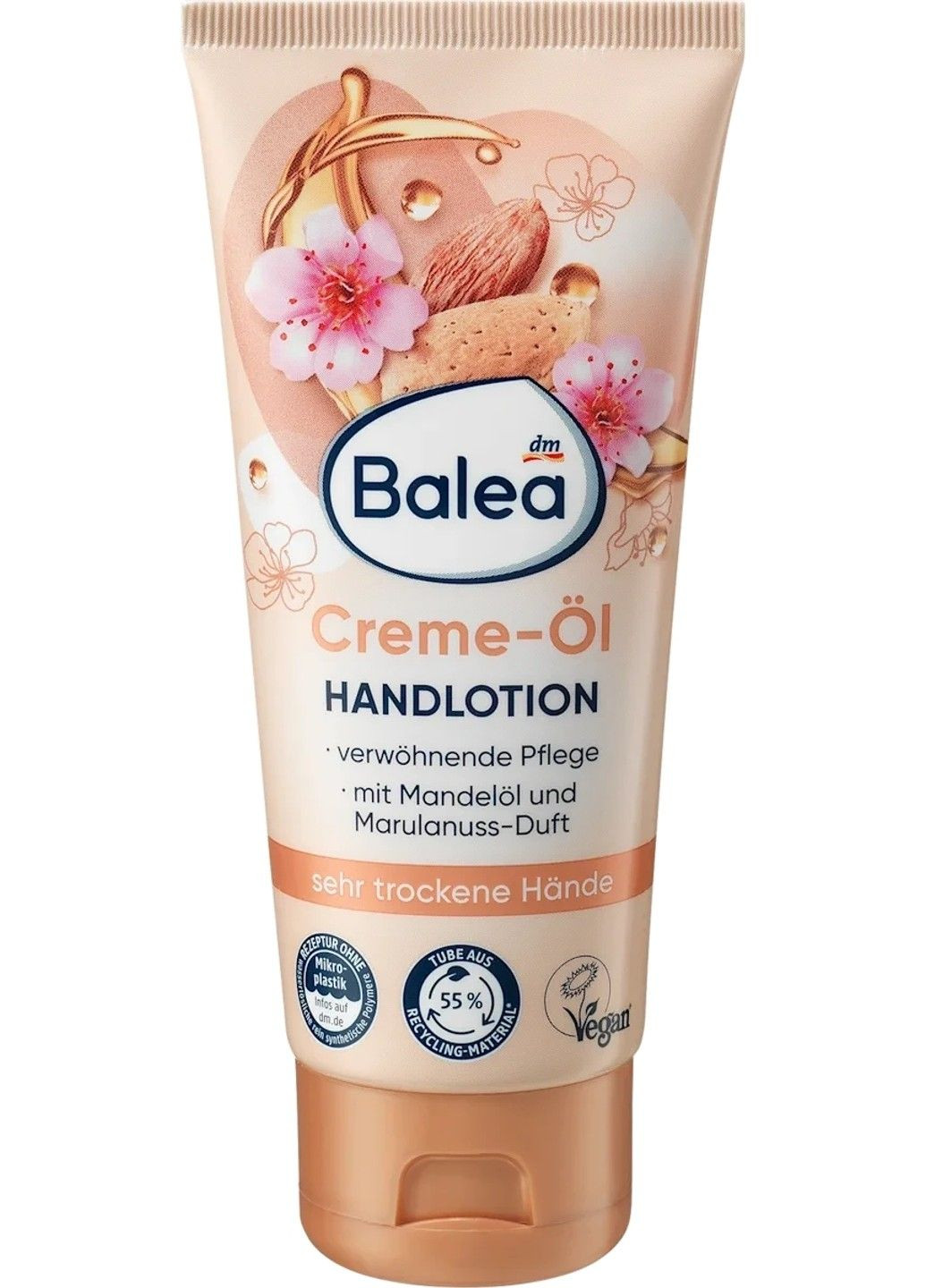 Handlotion Creme-Öl крем-лосьон для рук 100 мл — для очень сухой кожи, миндальное масло & ши Balea (356112367)