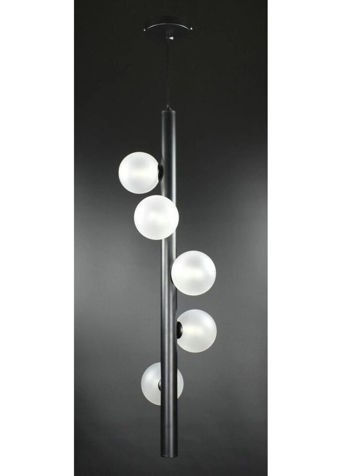 Люстра підвісна на 5 лампочок 26919 Чорний 85-240х23х23 см. Sunnysky (324396289)