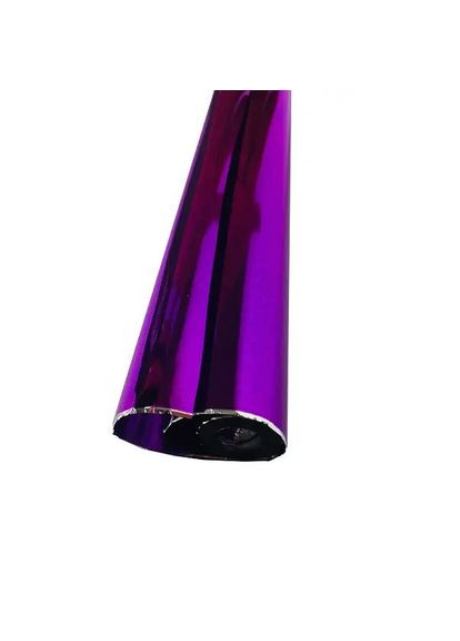 Пленка для цветов, фиолетовая металлизированная в рулоне, 60 см, 180 грамм. President (280927896)