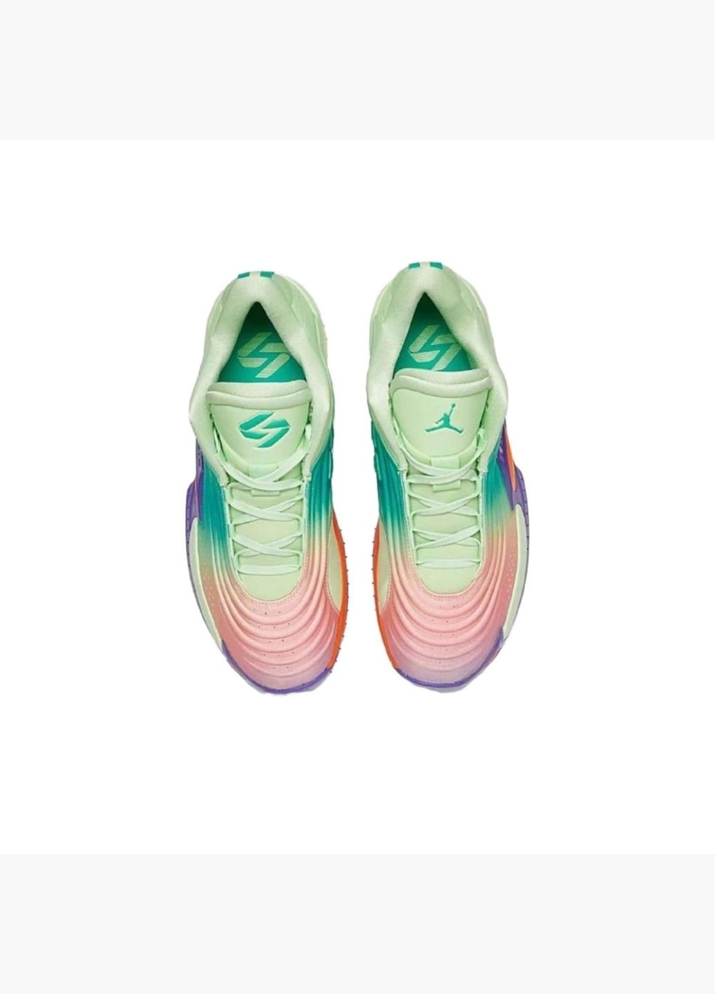 Бирюзовые всесезонные кроссовки унисекс luka 3 turquoise hq4255-300 Air Jordan