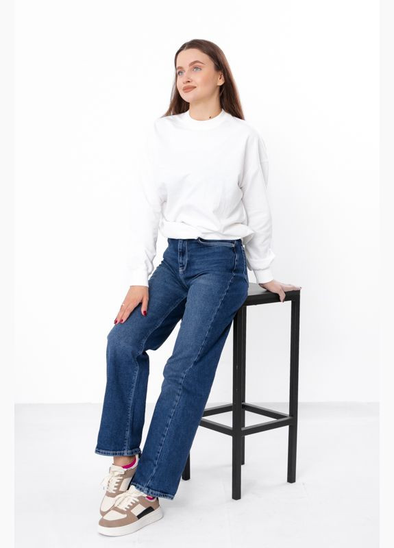 Синяя демисезонная джинсы женские (демисезон) (p-16121) Носи своє