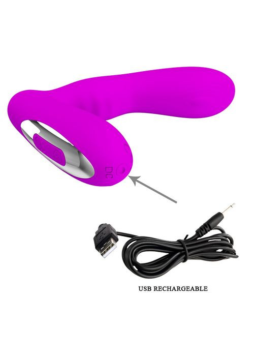 Массажер простаты - Pretty Love Piper Prostate Stuimulator Purple LyBaile (362453416)