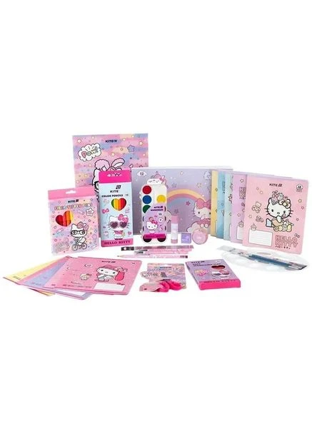 Набор подарочный для школы " " Hello Kitty 28 предм. №HK26-S01 Kite (401629580)