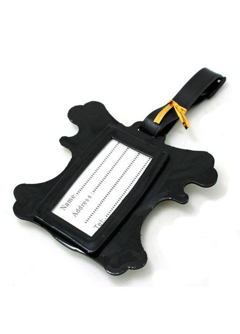 Бирка для багажа Череп в шляпе No Brand (299329993)