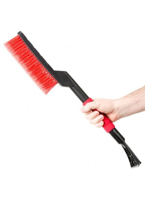 Щетка со скребком 61 см AT-0115 Intertool (336381419)