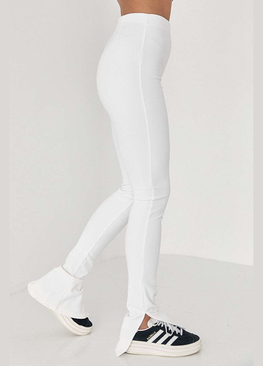 Жіночі лосини з еластичного трикотажу з розрізами Liton (297373653)