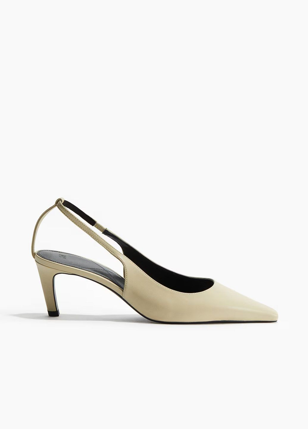 H&M Туфлі світло-бежевий з штучна шкіра, швеція — демісезон (353799392)