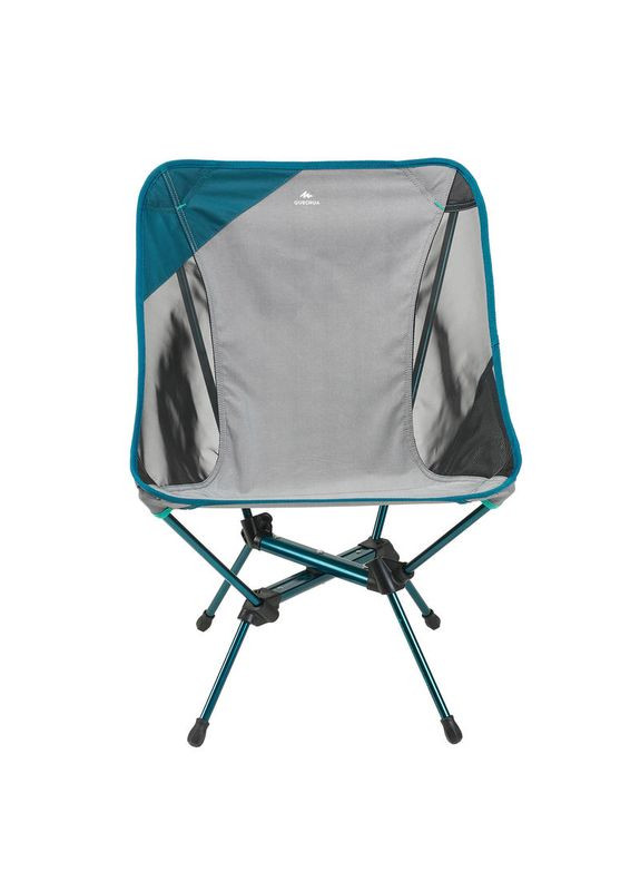 Складане Крісло Для Кемпінгу (Пікніка) до 110кг Висота 25см Сіре Quechua (335052846)