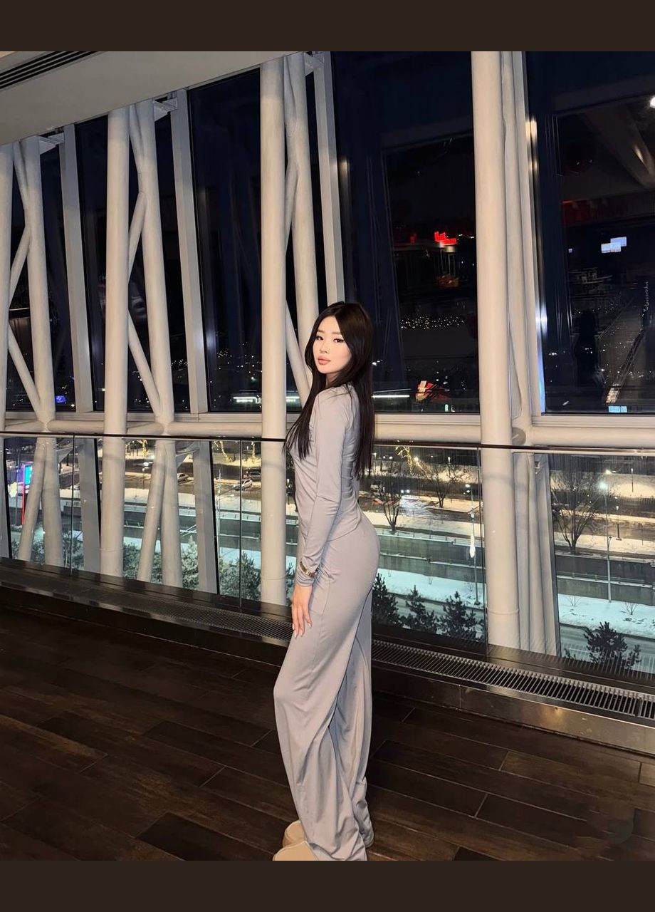 Замшевый костюм No Brand (322512359)