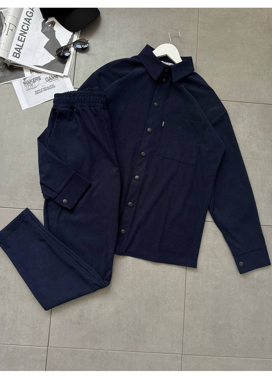 Синій демісезонний 😎 чоловічий костюм – стиль, що говорить за себе Vione