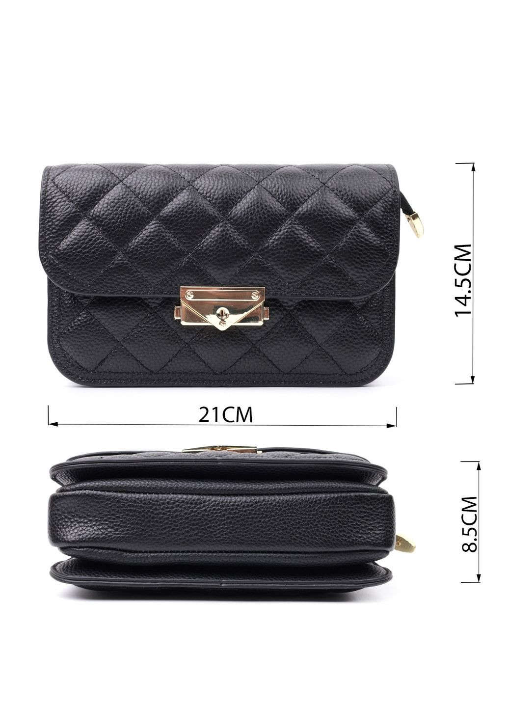 Женская кожаная сумка 21х14,5х8,5 см Vintage (315869173)