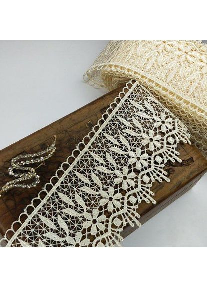 Кружево макраме 9см (20 м) Цвет - Молочный (24-H13115-2) Plus-plus (352751493)