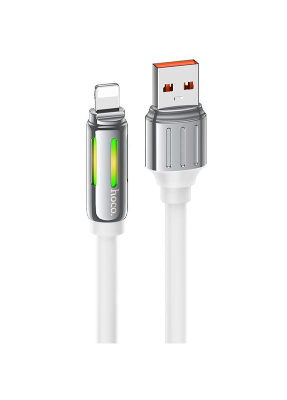 Зарядный кабель USB-Lightning для iPhone / Провода шнур юсб лайтнинг для зарядки айфона Apple устройств 1,2м Hoco (356098747)