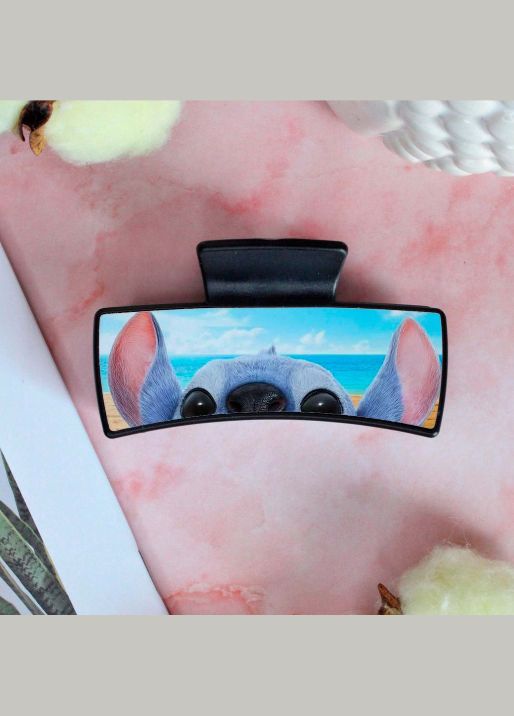 Заколка крабик для волос Стич No Brand (335049846)