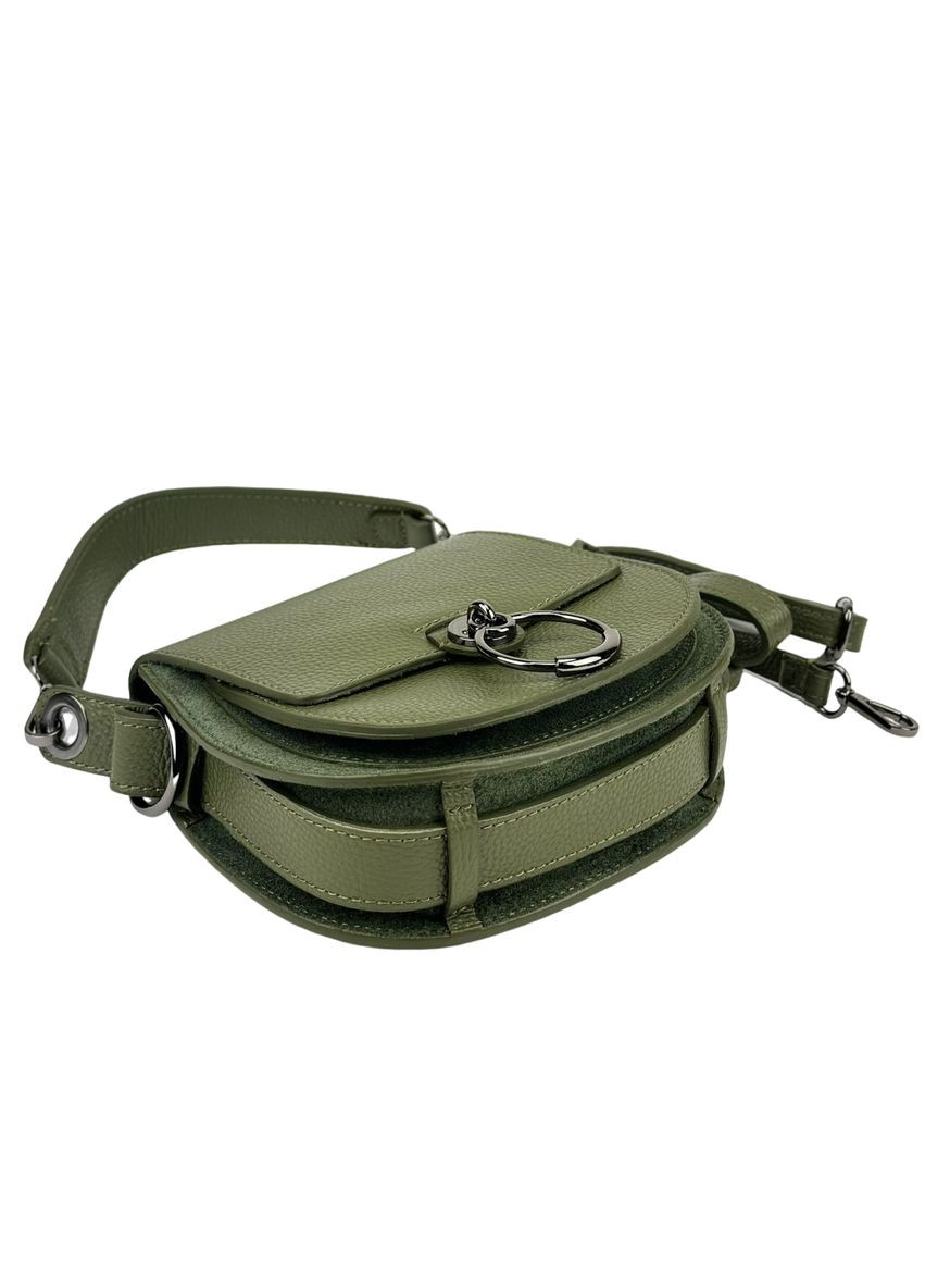 Сумка женская кроссбоди через плечо из натуральной кожи и замши Italy RoyalBag F-IT-9887 (314083827)