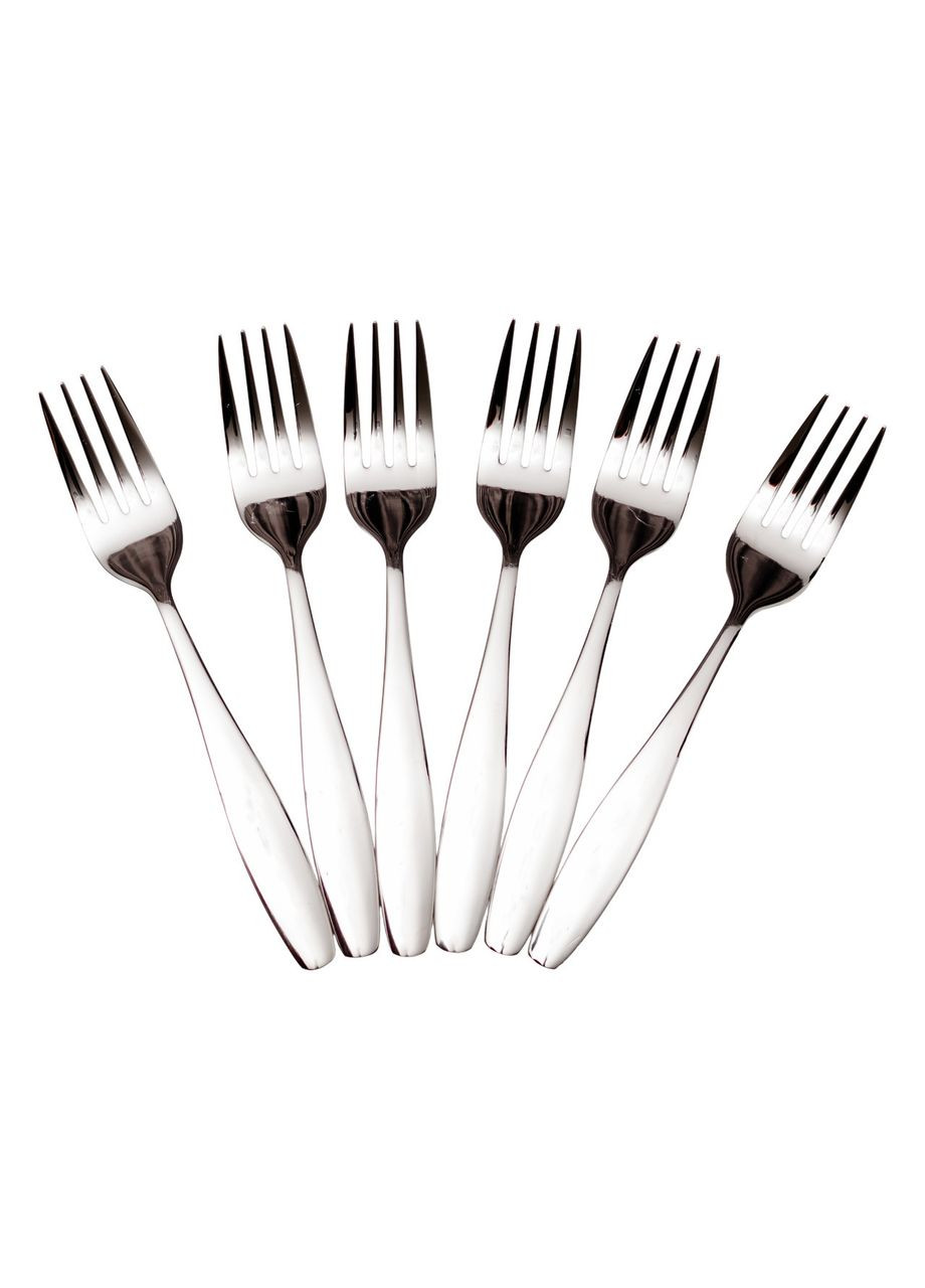 Набір десертних виделок 6 предметів 14 (см) Срібло HP-8-20 Ding Lanfang (370974444)