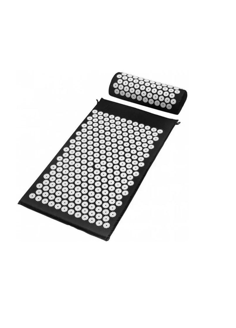 Коврик ортопедический массажный Acupressure Mat с подушкой No Brand - (362947626)