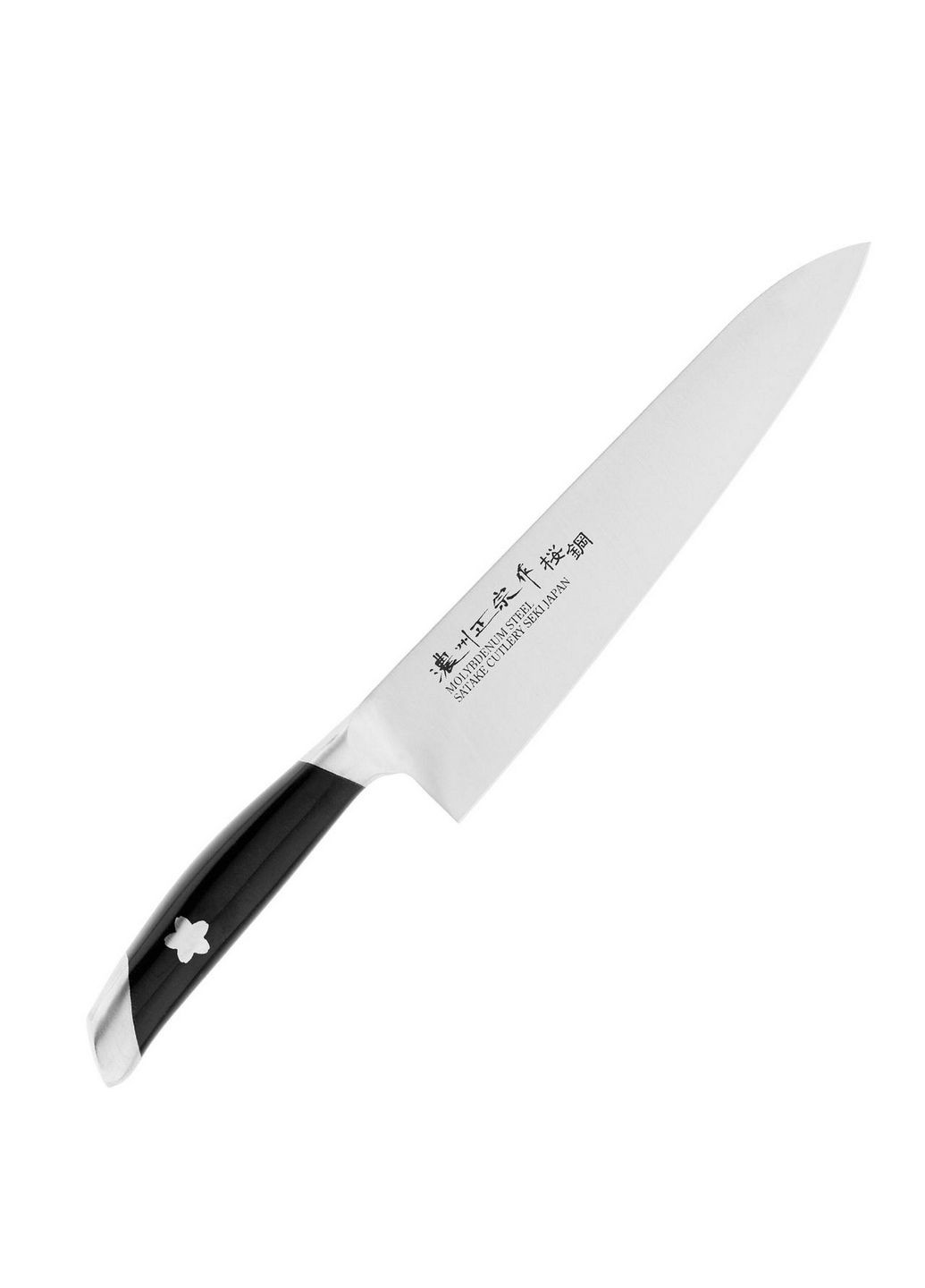 Японский поварской нож 21 см Satake чёрные,